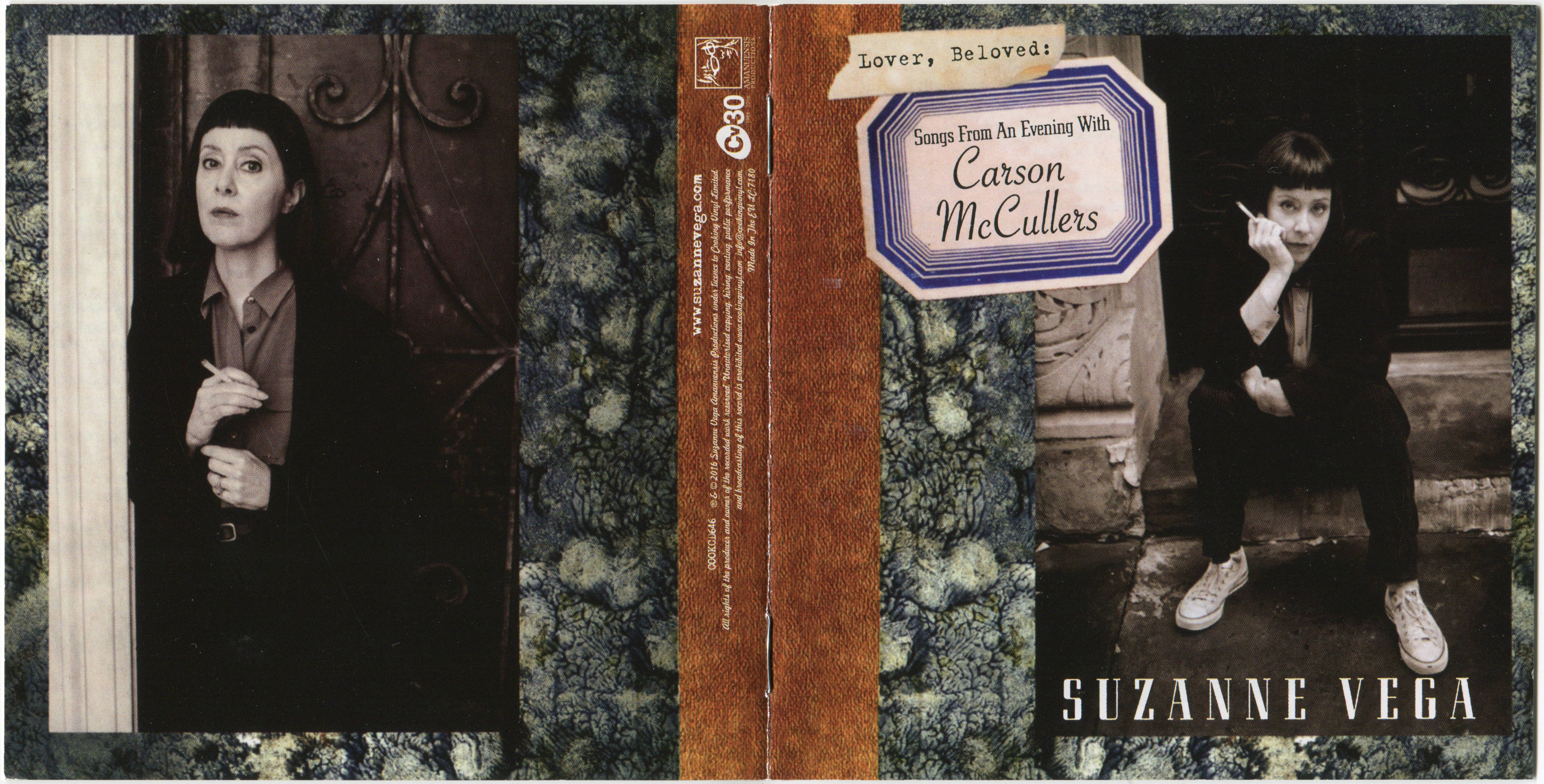 Suzanne Vega & Carson Mccullers  Lover, Beloved Songs From An Evening : Front + in